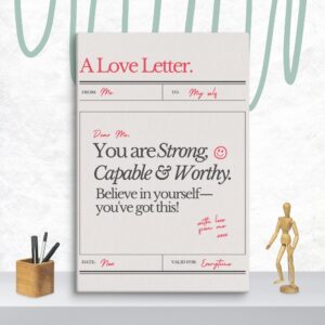 A Love Letter - Canvas Print Wall Art